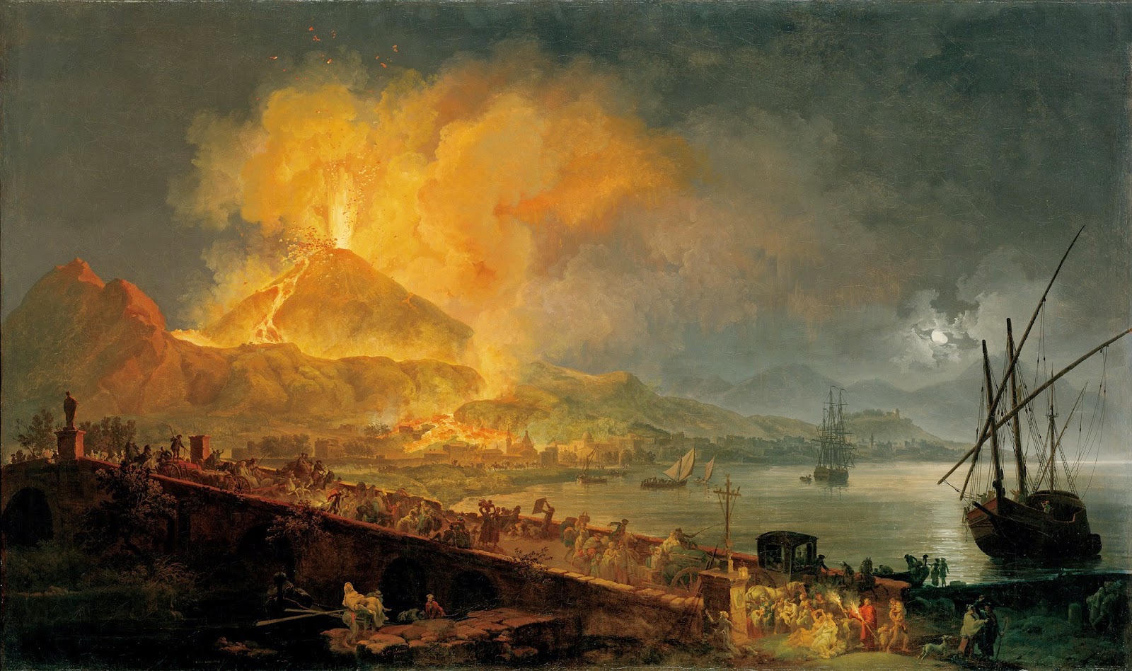 The Bold Bagel An Art History Analysis of PierreJacques Volaire's