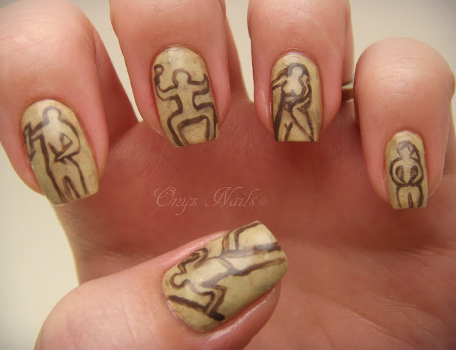 Onyx Nails: The Cabin In the Woods Manicure