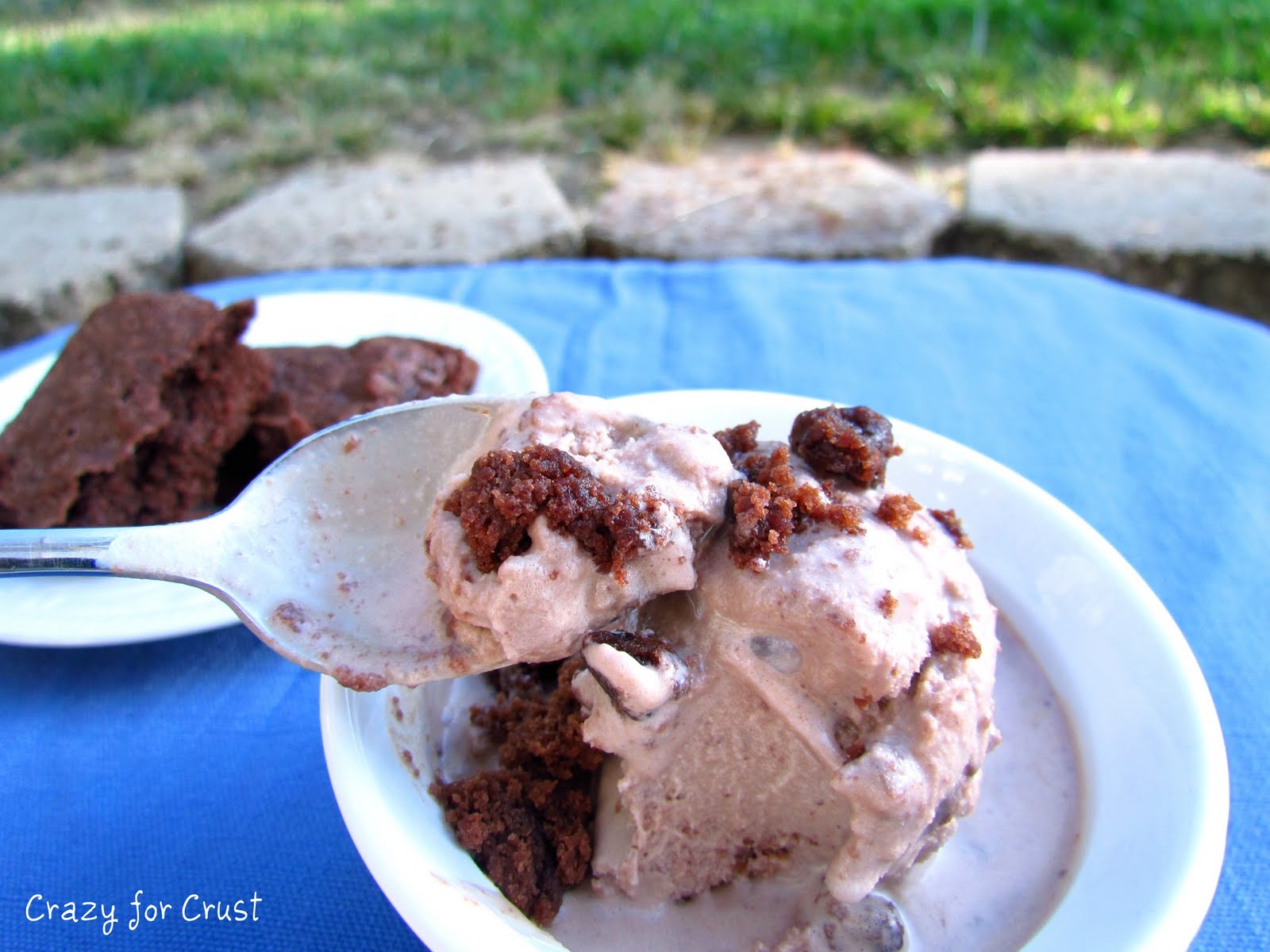 Brownie Batter Ice Cream Crazy for Crust