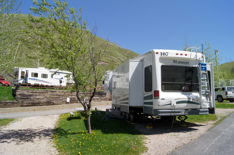 RV Campsites and Reviews 6/3/11 Whistler Gulch RV Park, Deadwood, SD