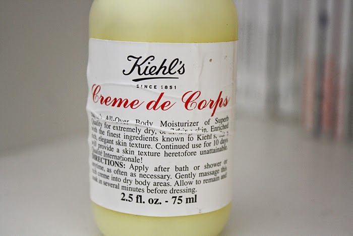 Kiehl's Creme de Corps ingredients review