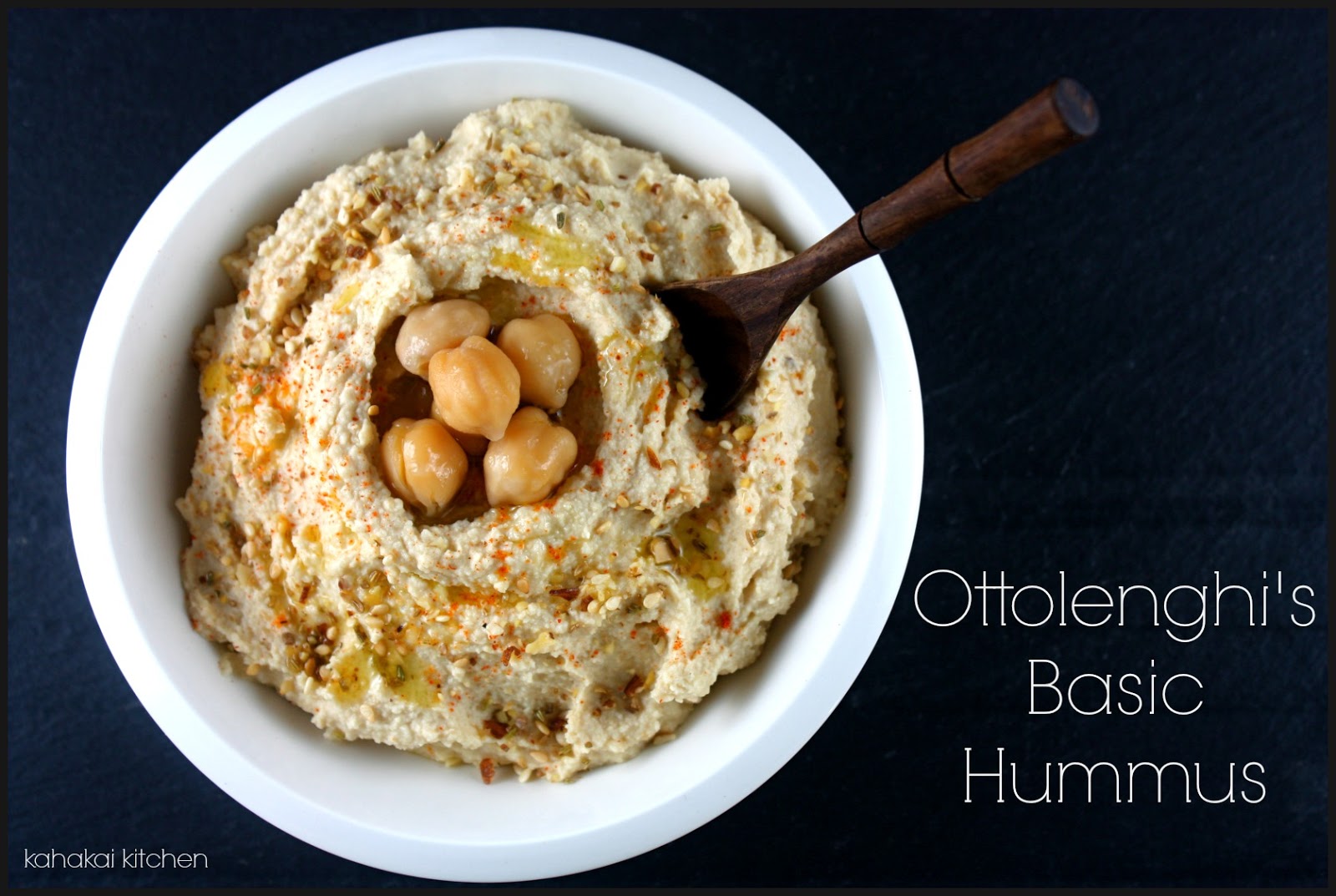 Kahakai Kitchen Ottolenghi's Basic Hummus