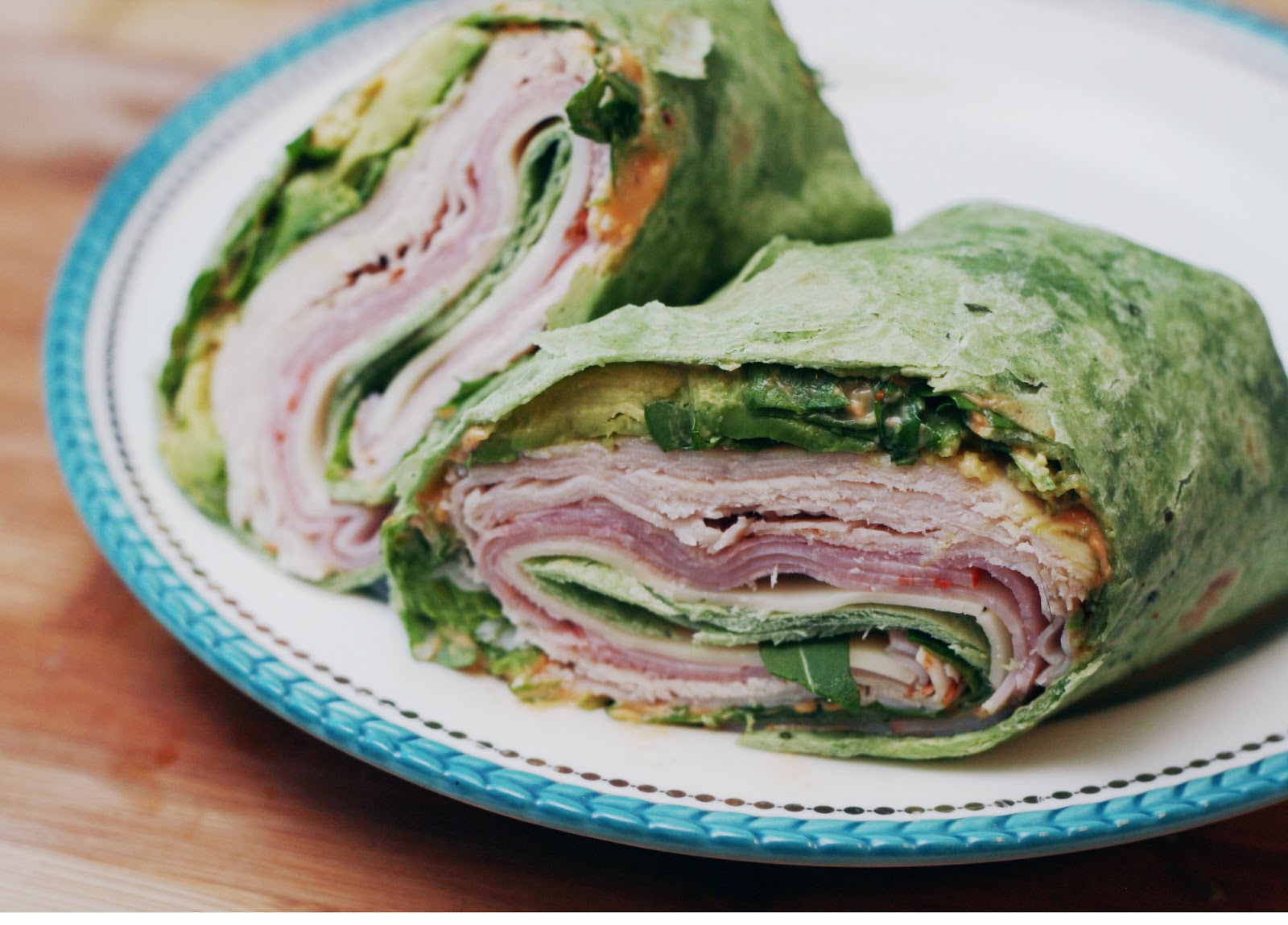 Recipes by Rachel Rappaport Turkey Capicola Wraps with Chipolte & Avocado