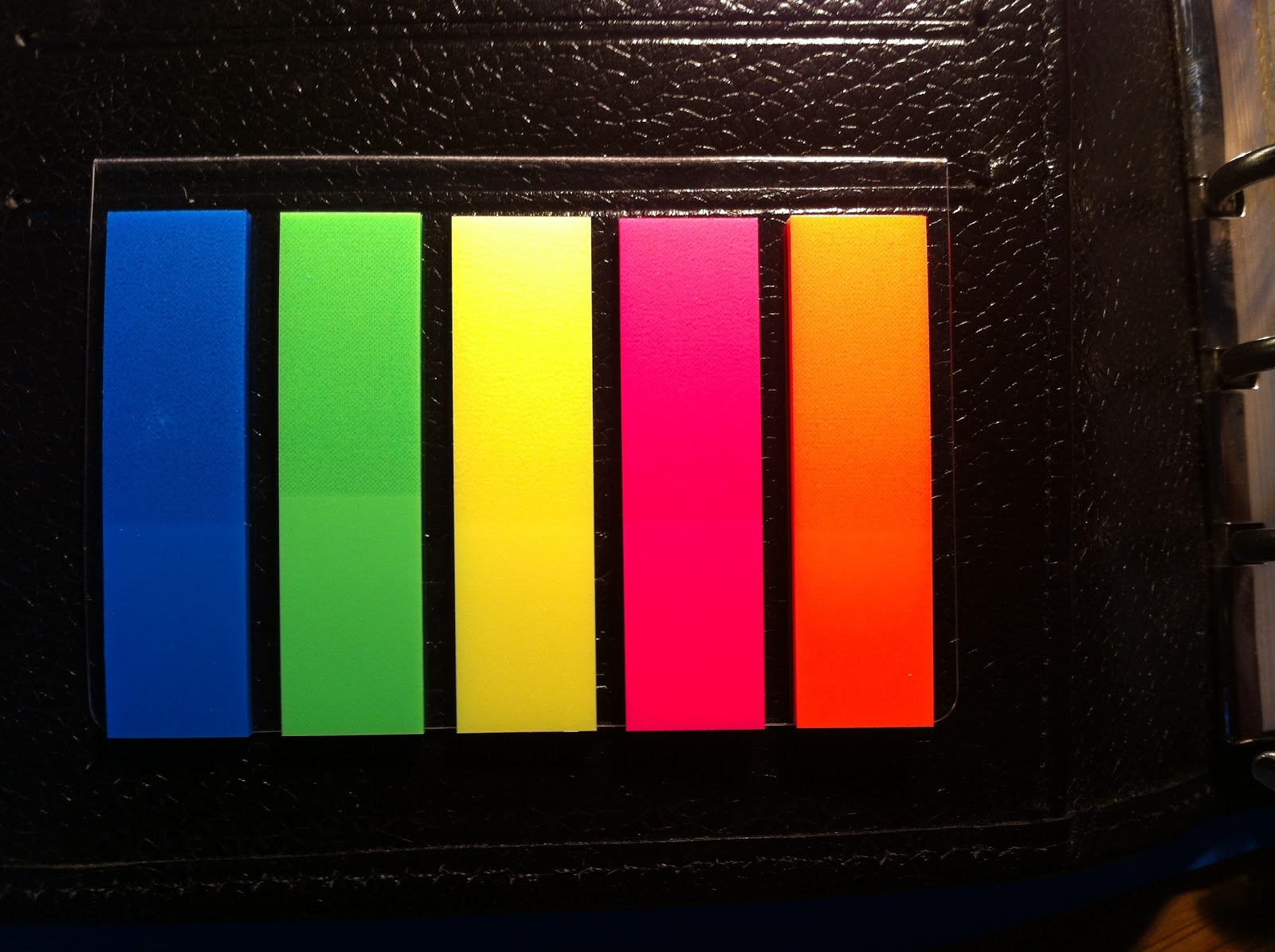 My Life All in One Place Another option for your Filofax PostIt index