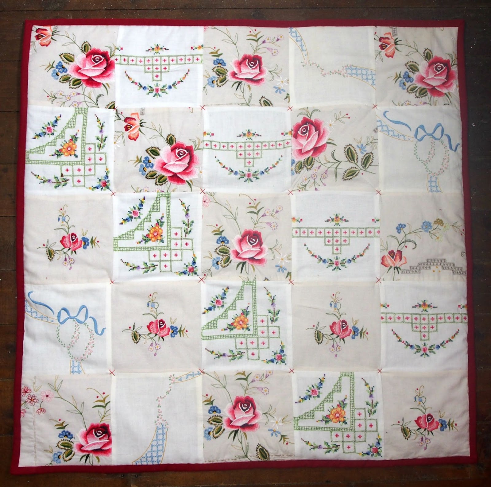 Amelie and Atticus Vintage Linens Quilt