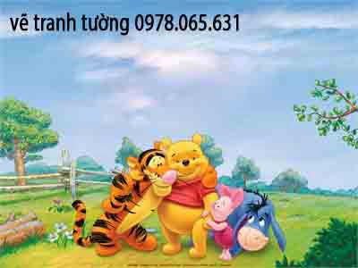 vẽ tranh tường mẫu giáo, vẽ tranh tường mẫu giáo,vẽ tranh tường mầm non