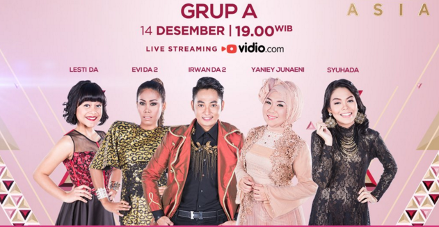 Penilaian Sementara Dangdut Academy Asia Group A Tgl 14 Desember 2015