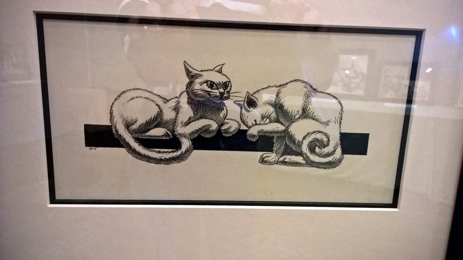 Illustration by Hannes Bok for The cats of Ulthar