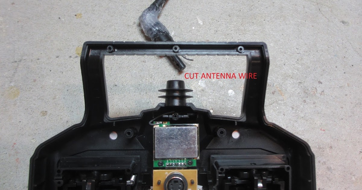 rcGatorr RC Transmitter Antenna Upgrade