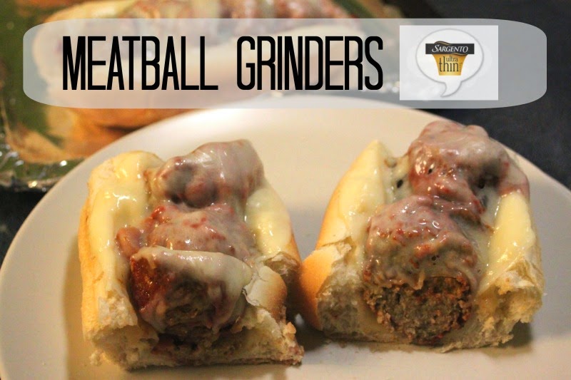 borrowed heaven Meatball Grinders with Sargento Ultra Thin Slices