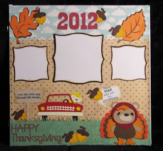 12x12 Thanksgiving Layout 12x12 Thanksgiving Layout