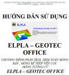 HƯỚNG DẪN SỬ DỤNG  GEOTEC OFFICE - ELPLA PROFESSINAL - GIÁ 150.000 VNĐ