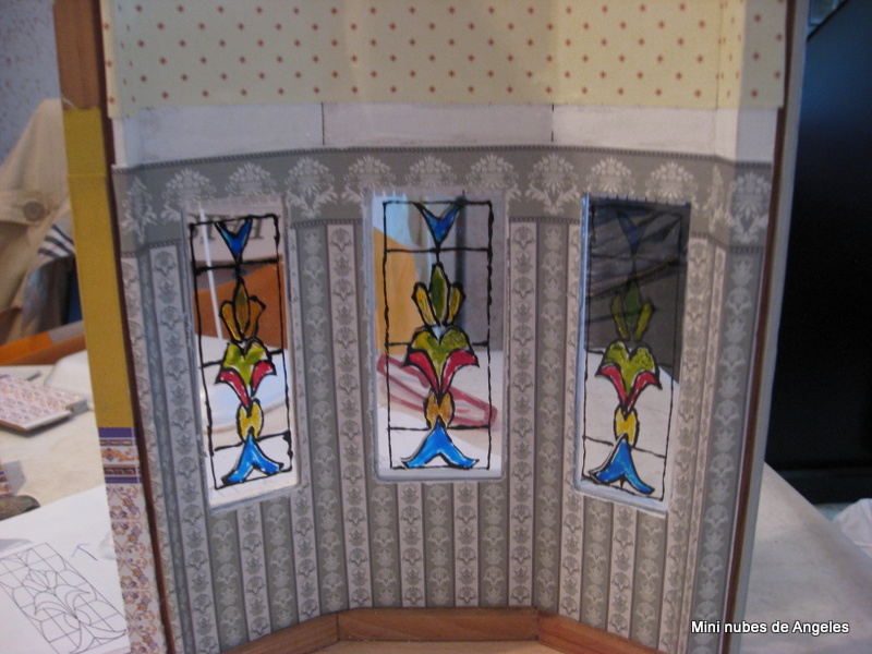 Mini nubes de Angeles: Levantando paredes