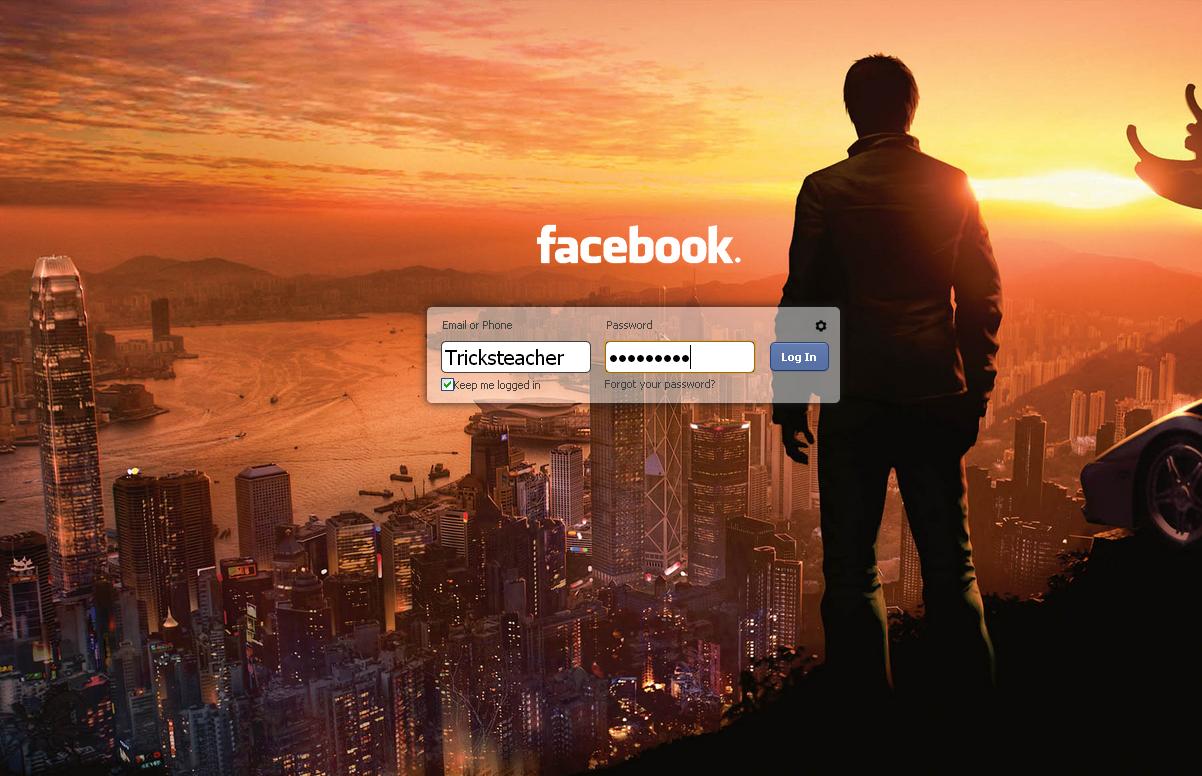 How to Change Facebook Login Screen Background Picture hhju