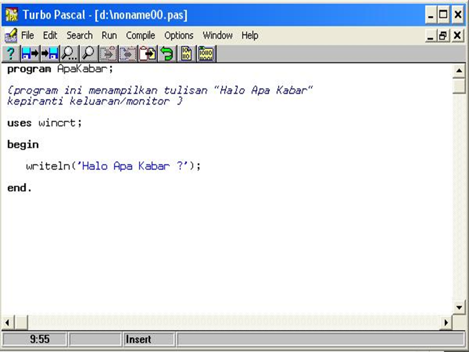 Contoh Program Pointer Dengan Pascal