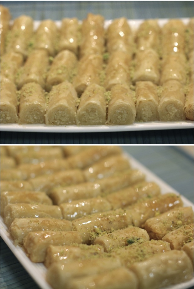 Hey, Lady Grey: Homemade Baklava Almond Fingers