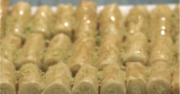 Hey, Lady Grey: Homemade Baklava Almond Fingers