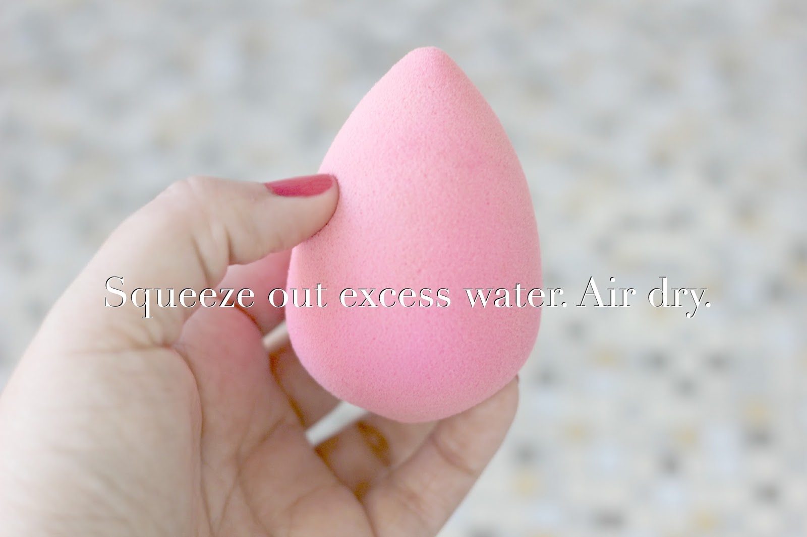 Elle Sees Beauty Blogger in Atlanta How To Clean Beauty Blenders Fast!