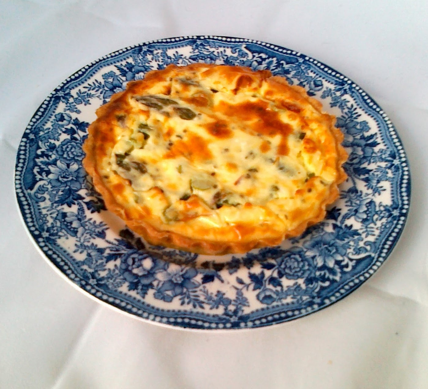 Only Crumbs Remain Asparagus, Goats' Cheese & Pesto Tartlets