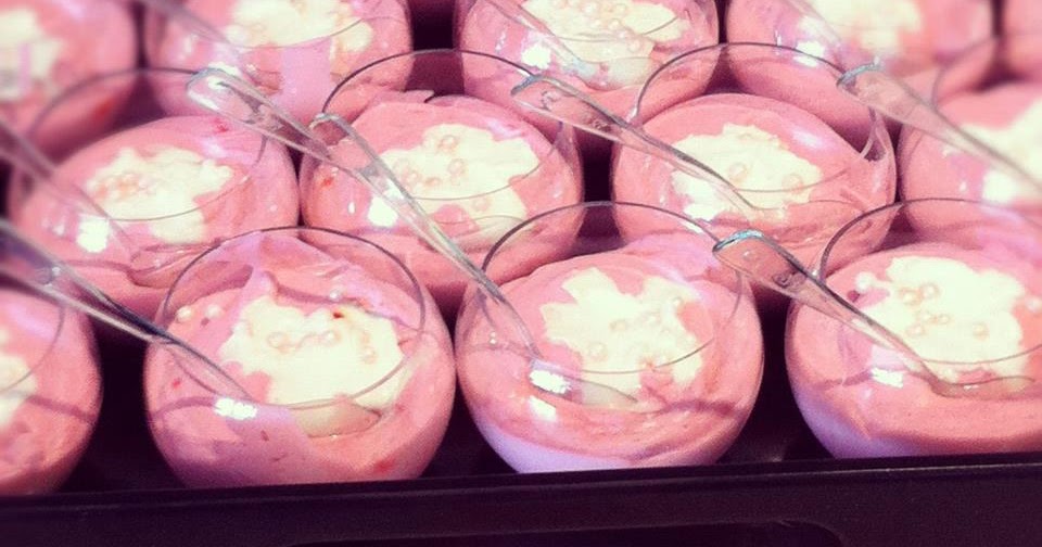 Rebecca's Amazing Creations Pink Pistachio Pudding Shots