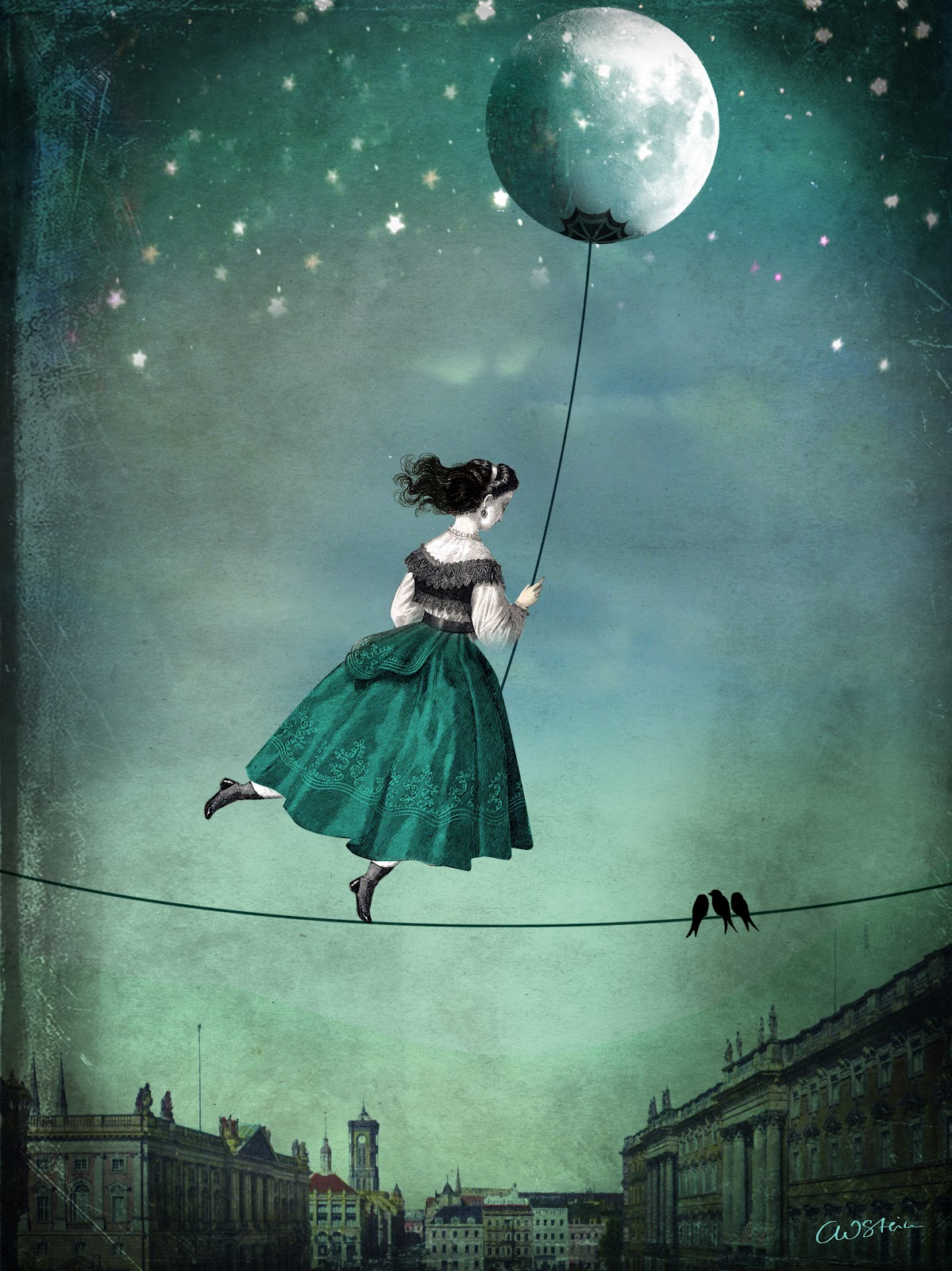 Коллекция картинок Сюрреалистические коллажи Catrin WelzStein