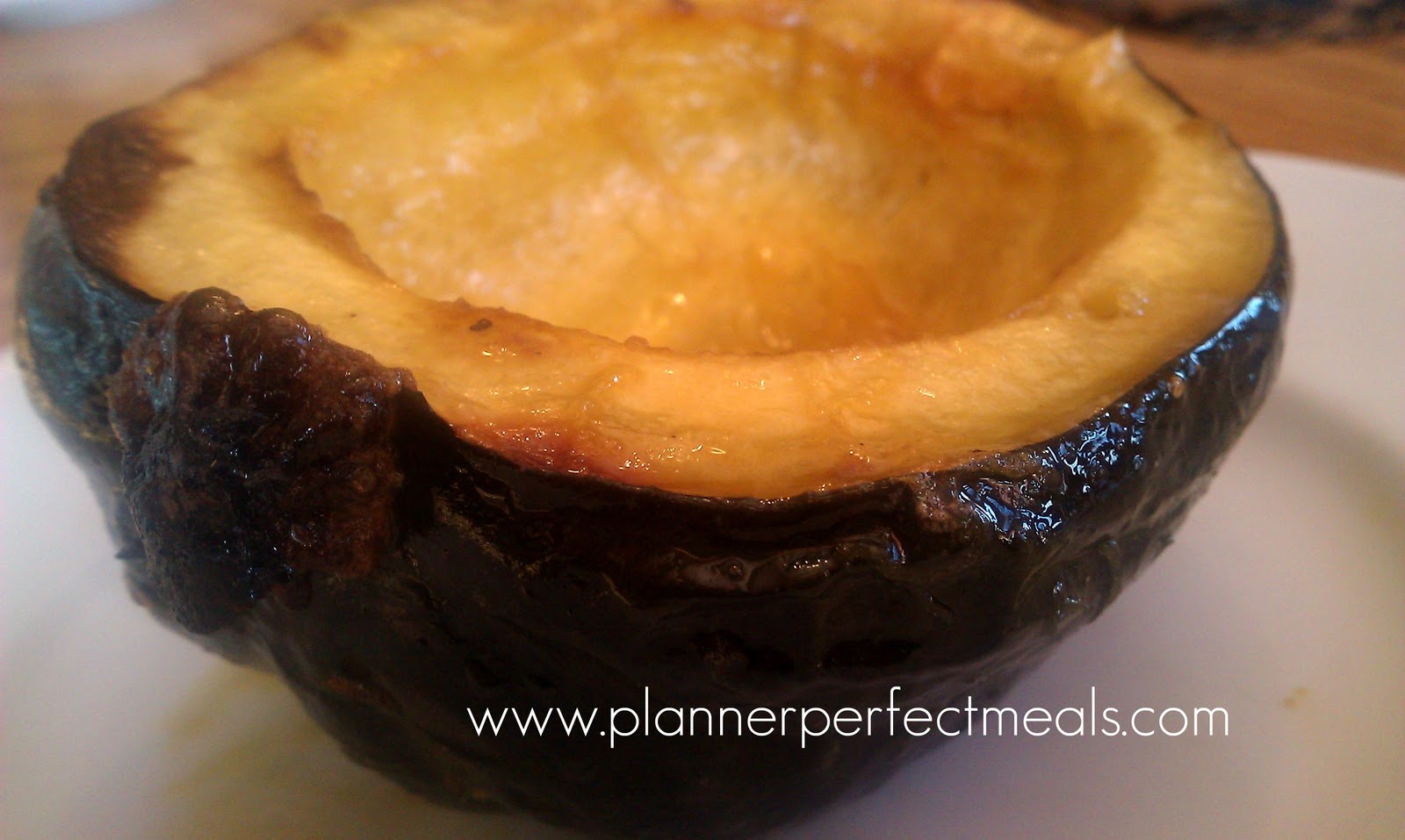 Baked Brown Butter and Maple Syrup Acorn Squash
