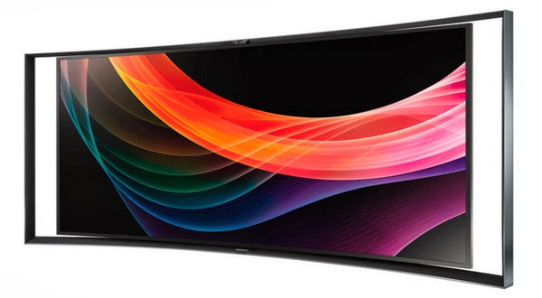 Samsung dan LG Hadirkan TV Layar Lengkung di Awal Januari