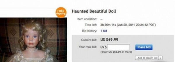 Funny And Strange eBay Auctions