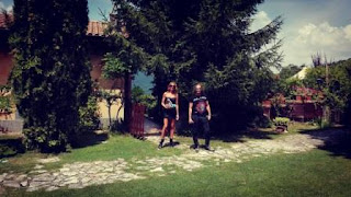 VIP Holiday villa in Italy near Rome Belgian TV reality show with Kirsten Janssens & Jan Kriekels