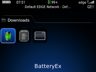 BatteryEx v2.0 for BlackBerry BatteryEx v2.0 for BlackBerry