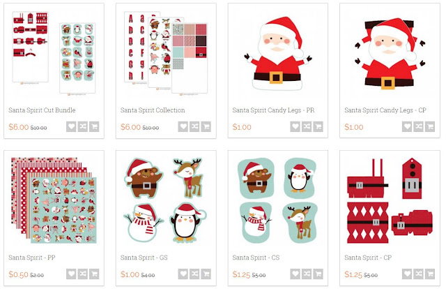 i love 2 cut paper: Santa Card