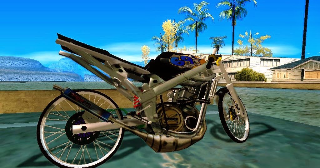 GTA San Andreas Mod Motor Drag: Ninja 150 eUy