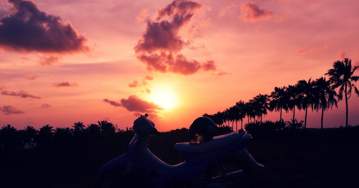 Sunset Pantai Minajaya Lisa Marcela