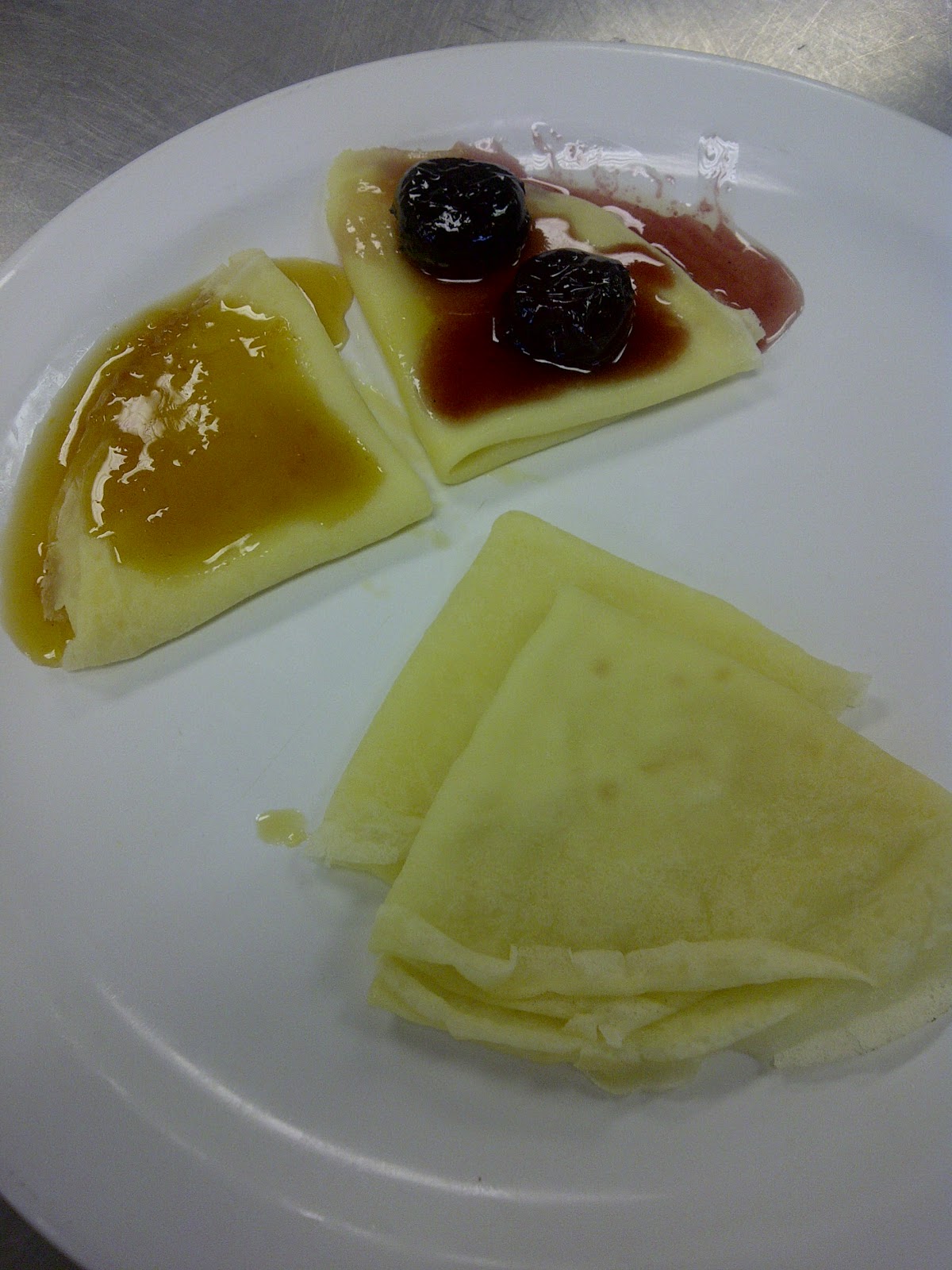 For Bake's Sake Flambe Away. Crepe Suzette's, Cherries Jubilee and