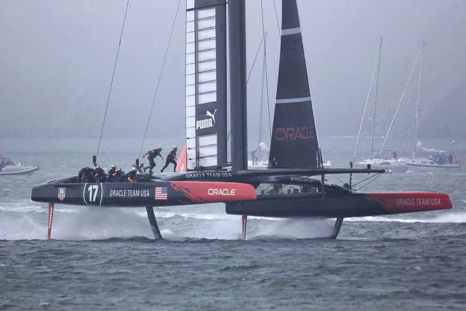 Trimaran Projects And Multihull News 35th America S Cup Part 3 Of Interview With Tom Slingsby Of Team Oracle Usa