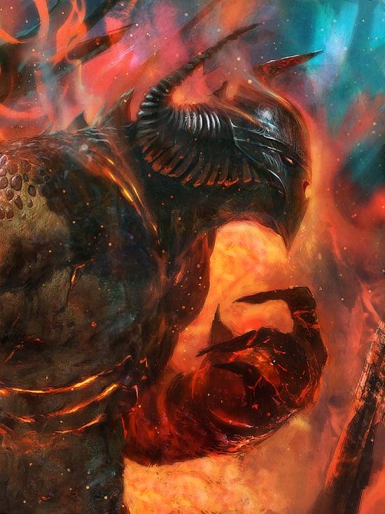 Grosnez deviantart ilustrações fantasia ficção científica Demônio senhor da destruição Grosnez deviantart ilustrações fantasia ficção científica Demônio senhor da destruição