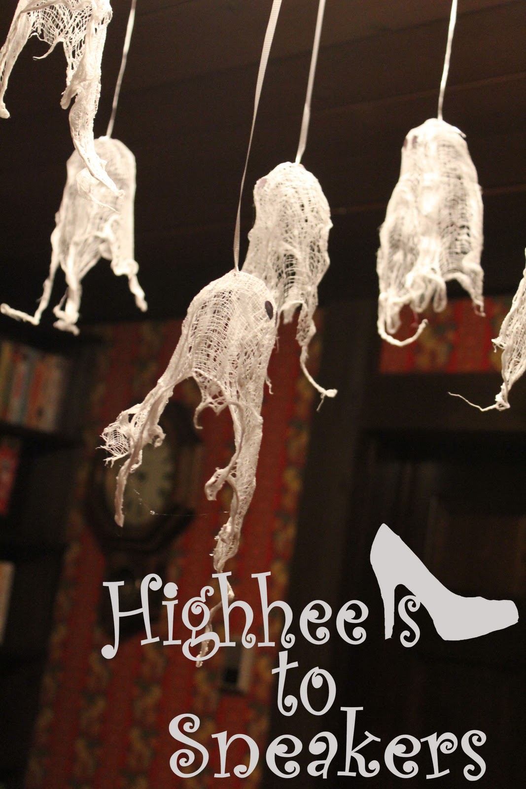 High Heels To Sneakers More Cheesecloth Ghosts!