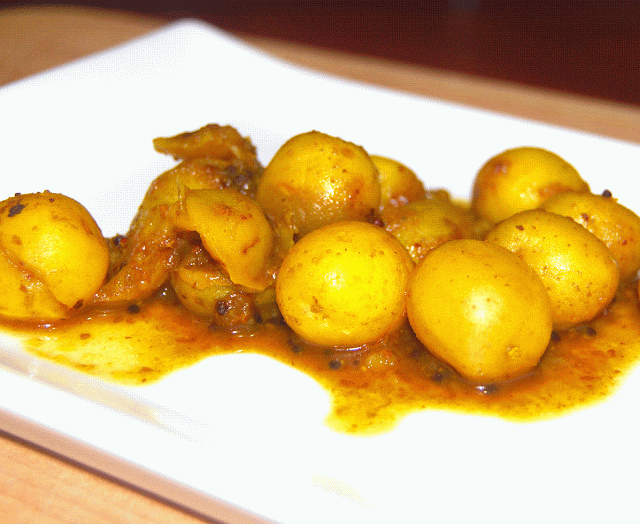 Gujarati Batata Sabzi Gujarati Batata