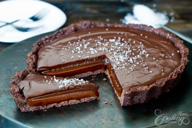 Chocolate And Caramel Cake Waitrose Chocolate And Caramel Cake Waitrose