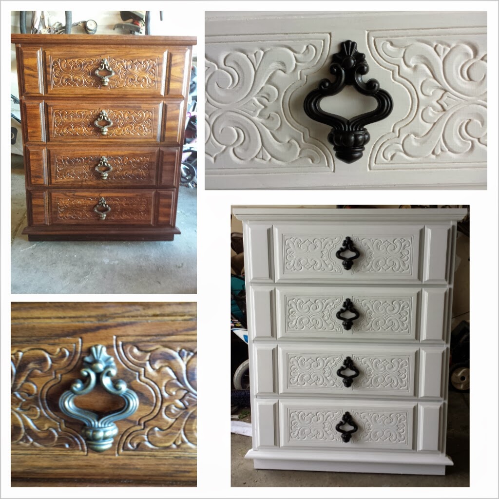 Not Your Average Neighbor Dresser Refinish From Ugly to Fab