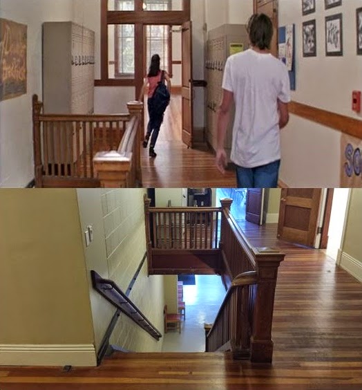 Then & Now Movie Locations Scream