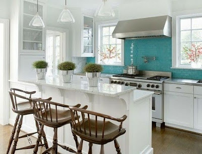 cocina color turquesa cocina color turquesa