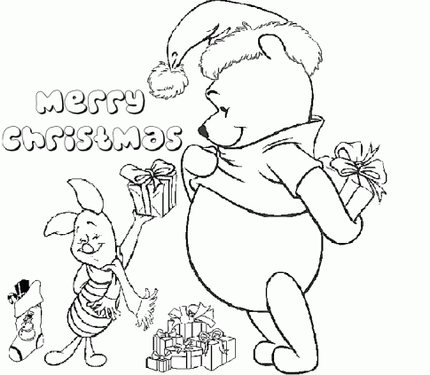 Christmas Coloring Book Merry Christmas Coloring Pages