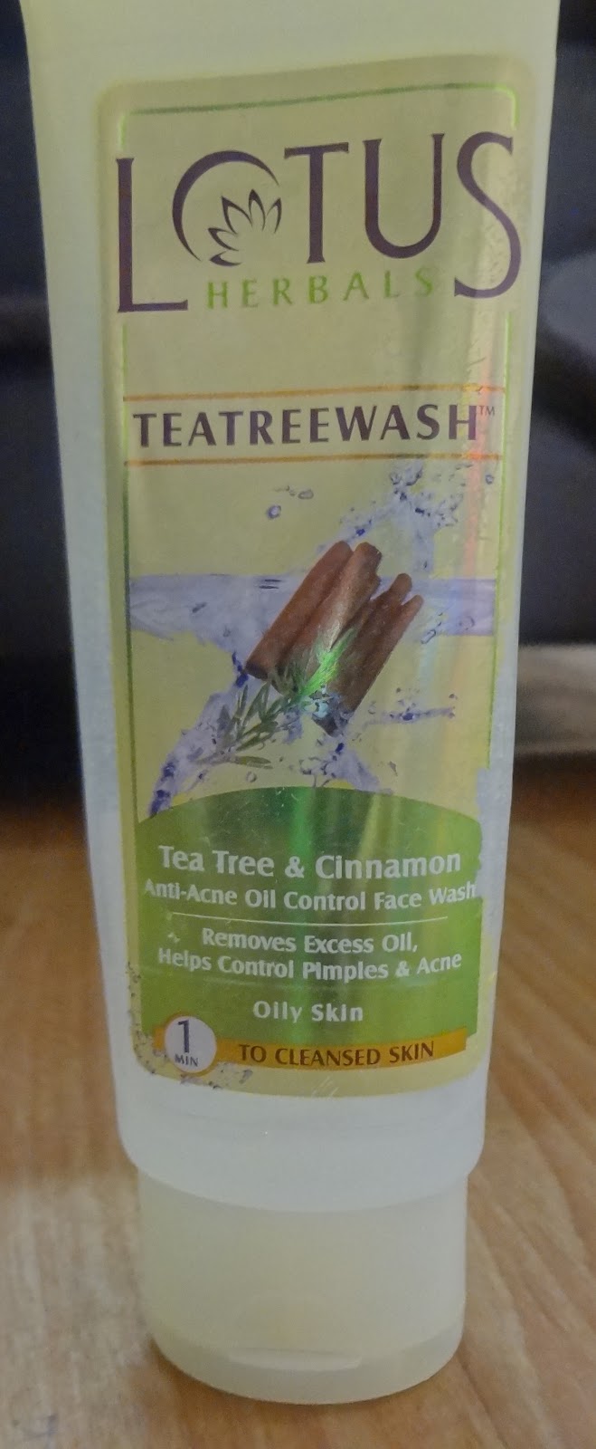 be beautiful with punam Lotus Tea Tree Face Wash (product review)