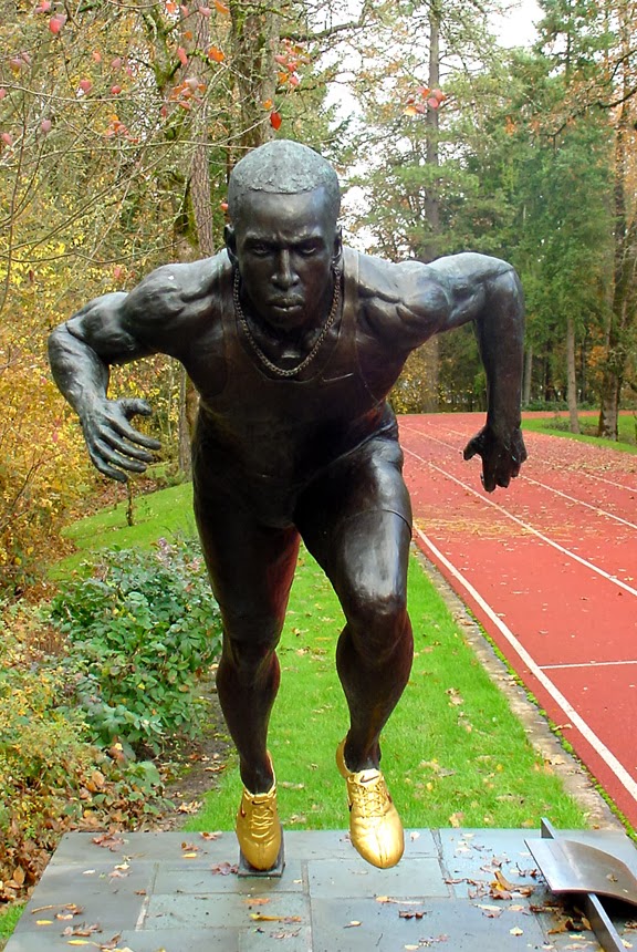 michael johnson track nike