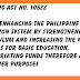 Republic Act No. 10533(Enhancing The PHL Educ System) - May 28, 2013