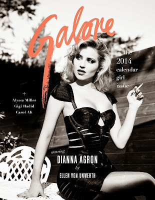 Dianna Agron Galore Magazine Winter 2014