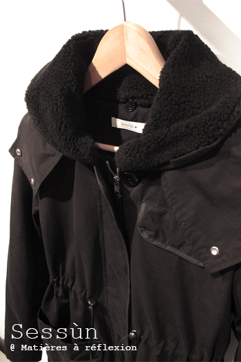 SOLDES Sessùn parka noire
