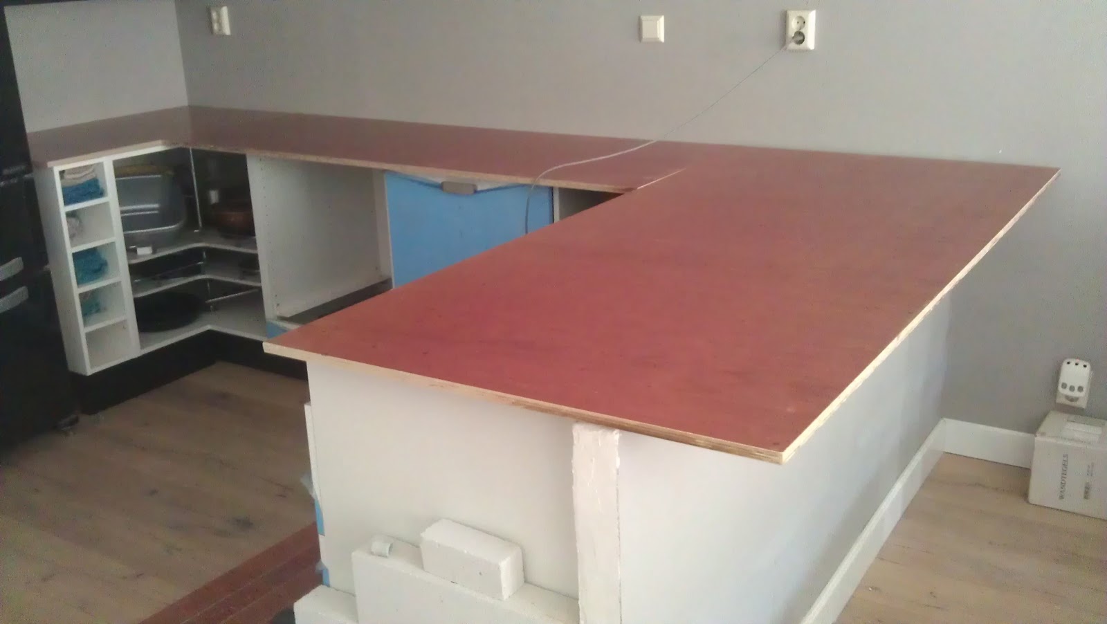 Pimpish: diy stappenplan betonnen aanrecht
