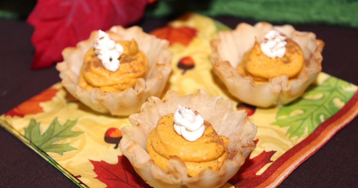 Scrumptilicious 4 You 10 Minute Mini Pumpkin Tarts